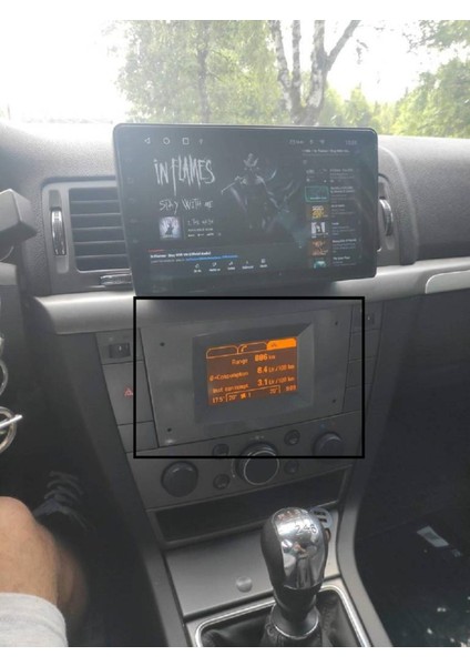 Opel Vectra C Yol Bilgisayarı Için Double Teyp Kasası