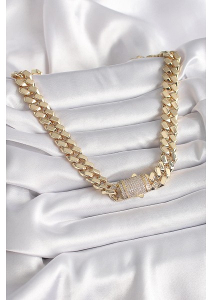 Pirinç Gold Renk Vıp Exclusive Seri Gurmet Model Kadın Kolye fiyatları