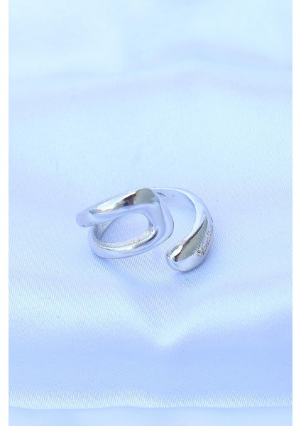 Pirinç Gümüş Renk Ayarlanabilir Yüzük fiyatları