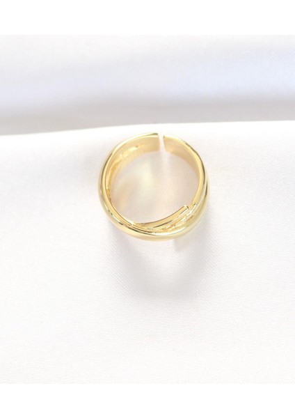 Kalın Gold Renk Ayarlanabilir Yüzük fiyatları