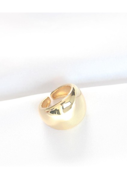 Gold Renk Ayarlanabilir Bombeli Ayna Yüzük fiyatları