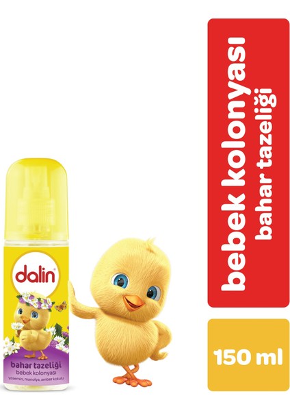 Dalin Sprey Bebek Kolonyası Bahar Tazeliği 150 ml