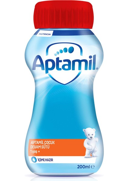 Aptamil Sıvı Çocuk Devam Sütü 1 Yaş+ 200 ml