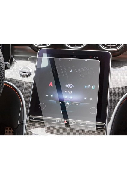Mercedes Glc Mat Ekran Koruyucu 11.9 Inç Multimedya