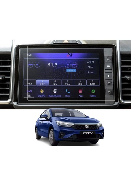 Honda City 8 Inç Multimedya Ekran Koruyucu Nano Film fiyatları