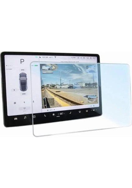 Tesla Model Y 15 Inç Navigasyon Uyumlu Mat Nano Ekran Koruyucu 2021 2023 fiyatları