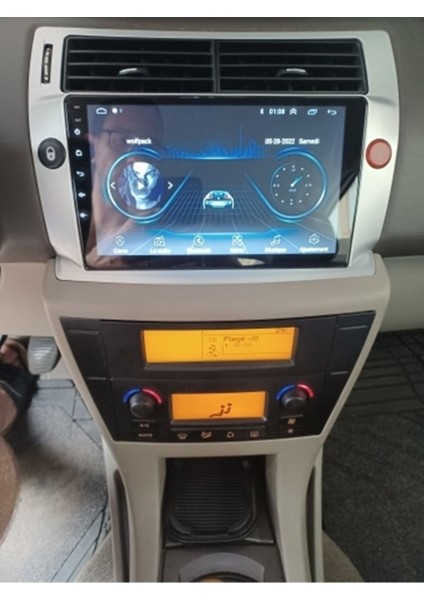 Citroen C4 Ekran Yol Bilgisayarı Çerçevesi Ekran Taşıma 2004-2010 Teyp Çerçevesi fırsatları