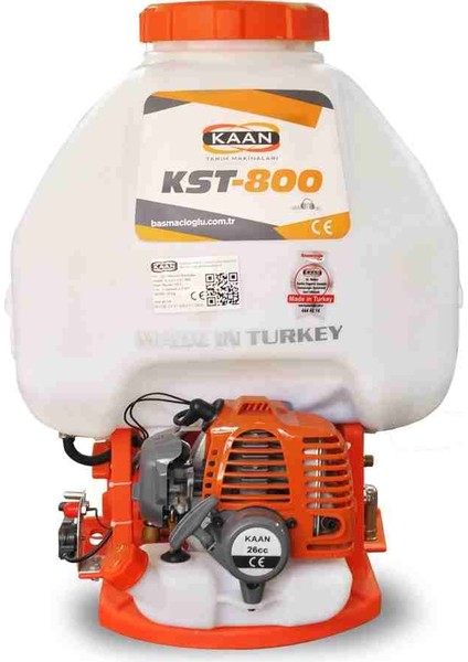 Fst 800 0.9bg 26CC 25LT 8m 11KG 2t Tekerli Benzinli Sırt Tipi Ilaçlama Makinesi