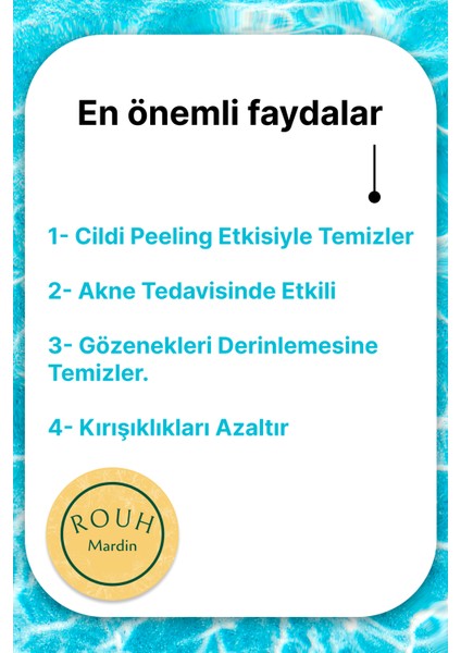 Cildi Eksfoliye Eden ve Gençleştiren Ölü Deniz Tuzu Sabunu 105 G