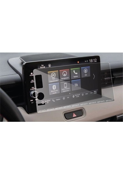 Honda Hr-V 9 Inç Navigasyon Uyumlu Nano Ekran Koruyucu 2021 2023