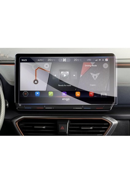 Cupra Formentor 12 Inç Multimedya Ekran Koruyucu Şeffaf