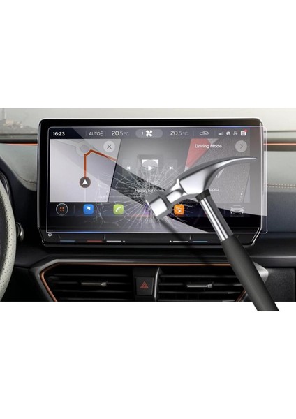 Cupra Formentor 12 Inç Multimedya Ekran Koruyucu Şeffaf fiyatları