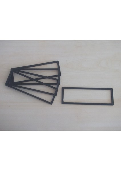 Radyo Gözü Çerçevesi Siyah Üniversal (20X6.5CM) Teyp Çerçevesi, Radyo Çerçevesi modelleri