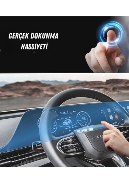 Chery Omoda 5 Dijital Gösterge ve Bilgi Ekranı Uyumlu Nano Ekran Koruyucu fiyatları