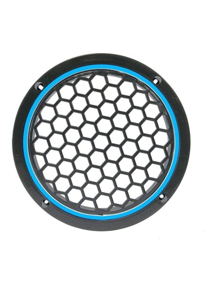 Mavi Neon Ledli 20 cm 2’li Hoparlör Kapağı