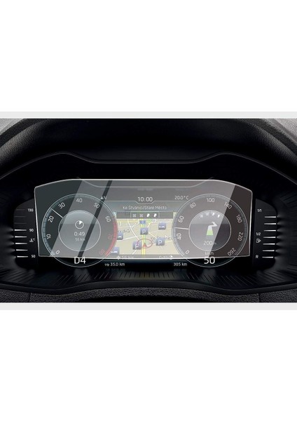 Skoda Octavia Dijital Gösterge Nano Ekran Koruyucu Film