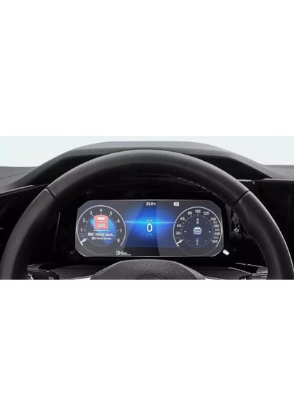 Volkswagen Yeni Caddy 10.25 Inç Dijital Gösterge Nano Koruyucu