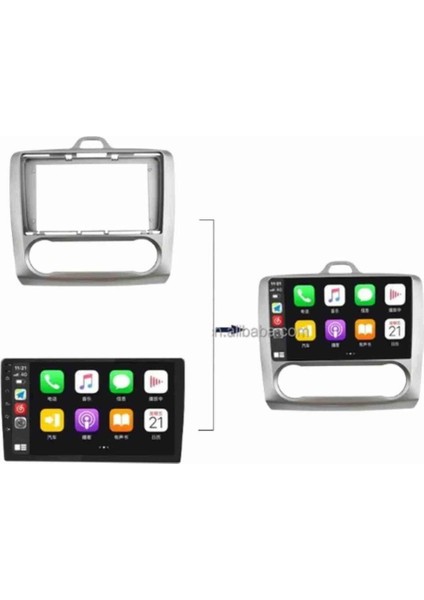 Ford Focus 2 Dijital 2007 - 2011 Android Teyp Çerçeve (9 Inch) - Soket fiyatları