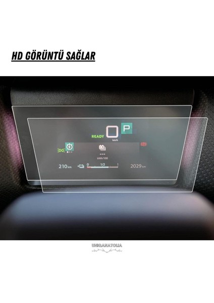 Citroen C4 Suv 2021 2022 2023 Digital Hayalet Gösterge Uyumlu Nano Ekran Koruyucu modelleri