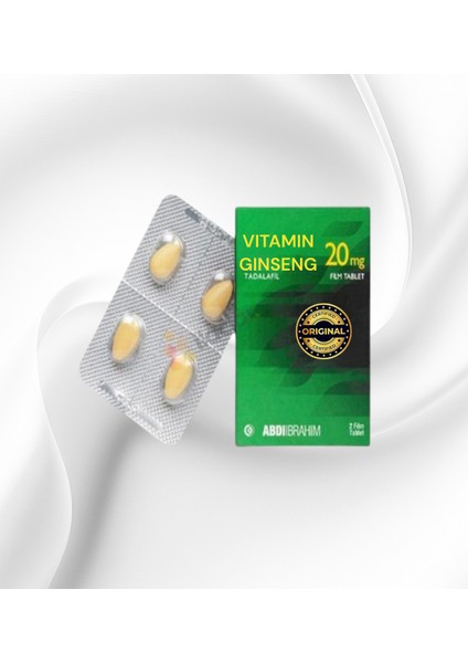 Ginseng C20 Mg 4 Tablet Takviye ve Vitamin 1.kalite Etkin Tadalafilla Kapsül