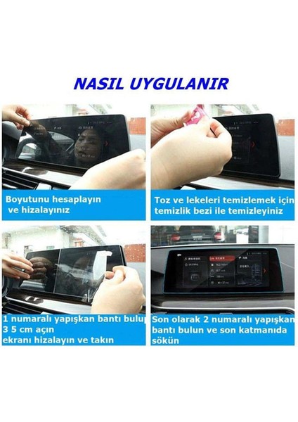 Toyota Corolla 2020 2021 8" Inç Navigasyon Teyp Ekran Koruyucu Film Uyumlu fiyatları