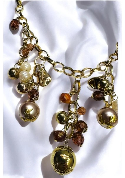 Uzun Inci Kristal Zincir Çoklu Şık Kolye modelleri