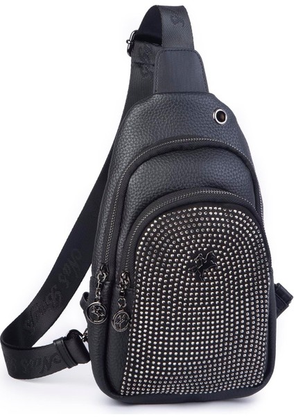 Kadın Bel ve Body Bag Siyah Gümüş fırsatları