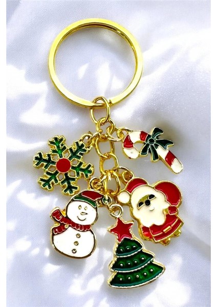 Yılbaşı Yeni Yıl Noel Temalı Anahtarlık modelleri