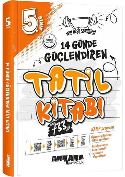 5.sınıf 14 Günde Güçlendiren Tatil Kitabı