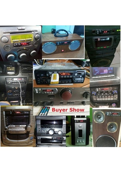 Class 12V Mikrofonlu New Yeni Model Ürün Bluetoothlu Oto Teyp Usb/sd Çevirici Aux Kumandalı fırsatları