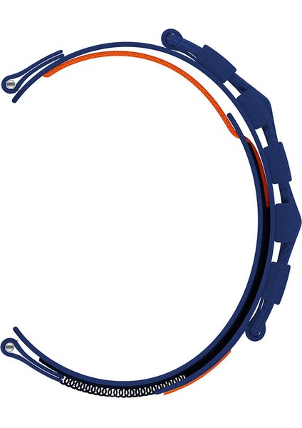 Huawei Gt2 42MM KRD-112 20MM Orbital Örgülü Halat Tasarımlı Naylon Kumaş Hasır Kordon modelleri