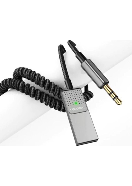 Bluetooth Receiver Aux Kablo Wireless Araç Kiti CA-8700