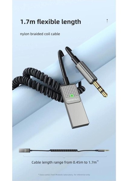 Bluetooth Receiver Aux Kablo Wireless Araç Kiti CA-8700 modelleri