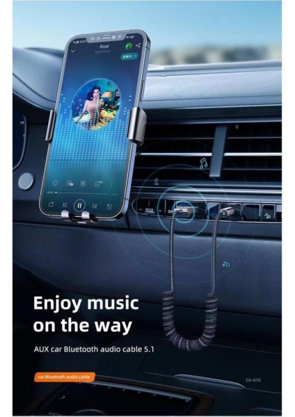 Bluetooth Receiver Aux Kablo Wireless Araç Kiti CA-8700 fırsatları