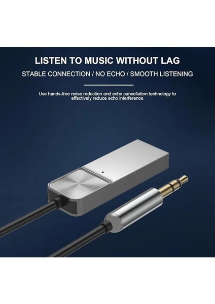 Universal Telefonlara Bluetooth 5.0 Receiver USB Aux Wireless Araç Kiti Telefon Müzik Dinleme fiyatları