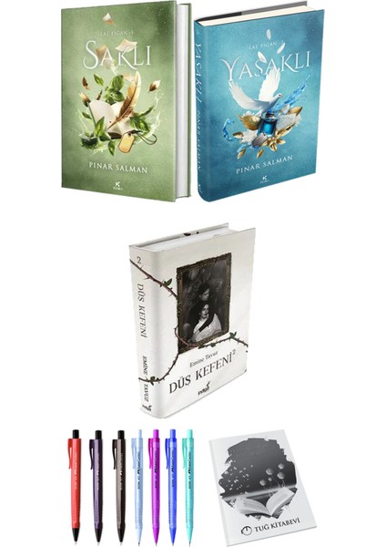 Lal Figan Saklı Yasaklı 2li Set (Ciltli) ve Düş Kefeni 2 (Ciltli)