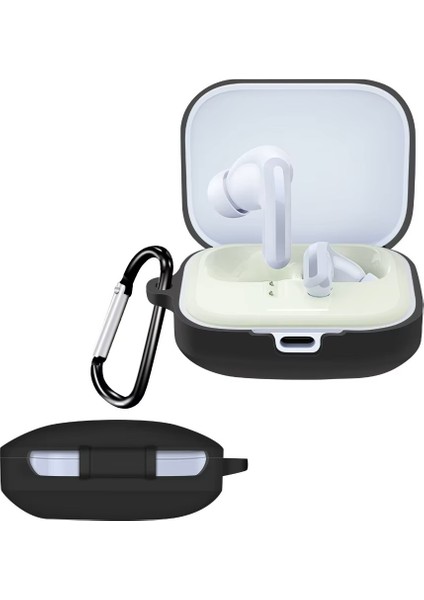 Xiaomi Redmi Buds 5 Uyumlu Silikon Kılıf+Kanca