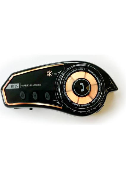 Bt-35 Intercom Bluetooth Motosiklet Kulaklık Bluetooth Renk Değiştirme Modlu