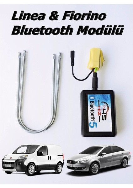 2009 ve Altı Linea Punto Fiorino Nemo Bipper Bluetooth Blue&me Olmayan Blaupunkt Teypler Için