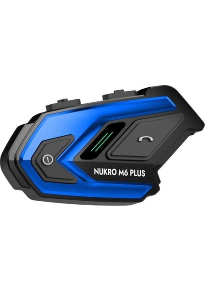 M6 Plus Bluetooth Intercom Mavi