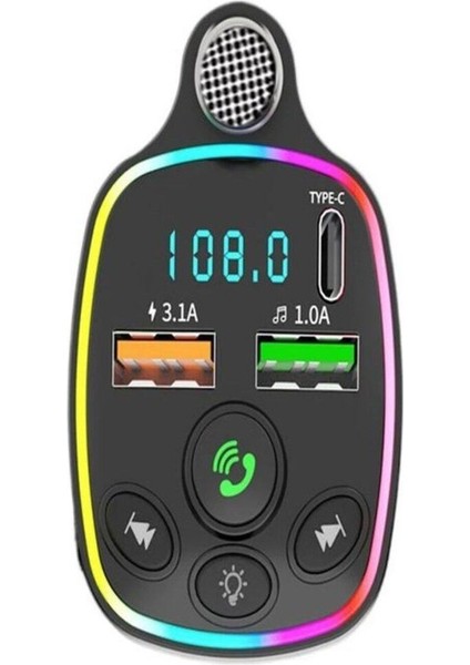 Yeni Nesil Orijinal-Araç Fm Radyo Transmitter Çakmaklık Yeni Nesil Ultra Dayanıklı