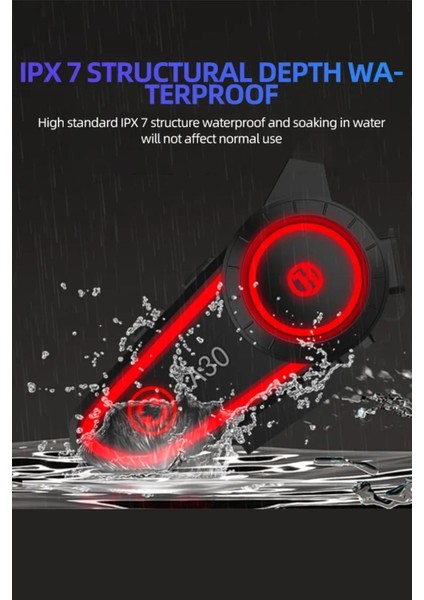 A3 Motosiklet Intercom Seti Kask Kulaklığı Premium Model