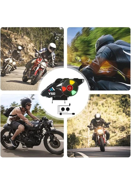 Y60 Kask Kulaklığı Intercom Sistemi