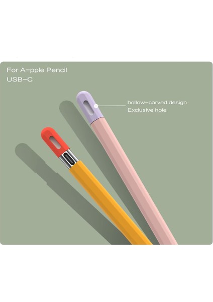 Apple Pencil 3. Nesil (Usb-C) Uyumlu Silikon Kılıf