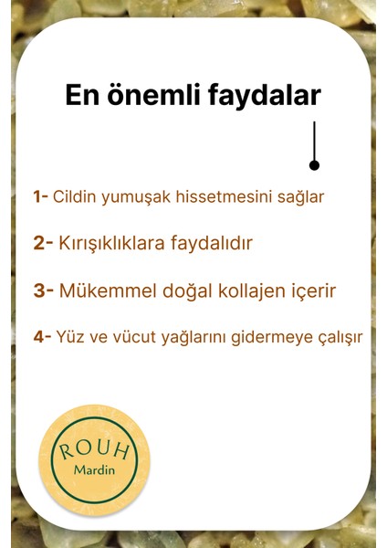 Akgünlük Sakızı Cilde Faydalı Kolajen Dolu Sığla Sabunu, 125 G