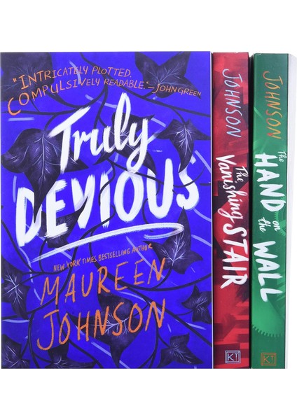Truly Devious 3-Book Box Set / Truly Devious, Vanishing Stair, And Hand On The Wall / 1-3 - Maureen Johnson