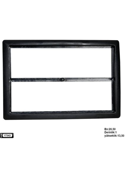 Oto Teyp Çerçeve Megane 2 Double X-33