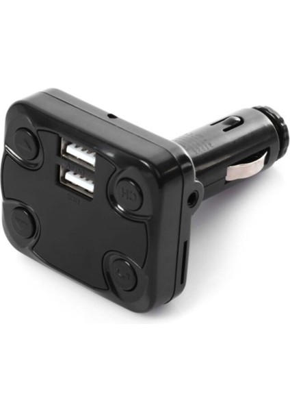 3in1 Kumandalı Bluetooth Araç Kiti Fm Transmitter USB Tf 1200 Mah