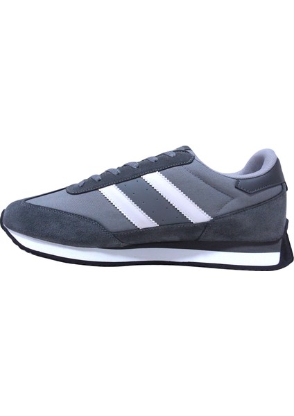Gri Füme Beyaz Bağcıklı Sneakers Spor Ayakkabı modelleri