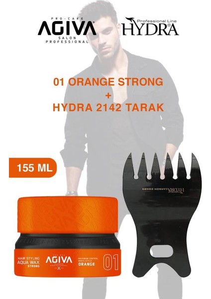 Saç Şekillendirici Wax 01 2142 Tarak Seti